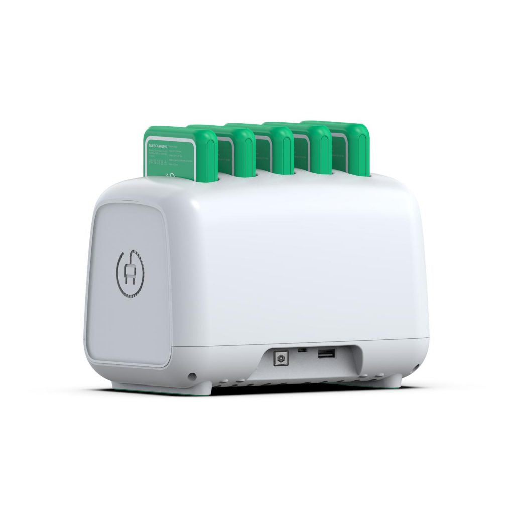 RECHARGES / 5-Slot Desktop Shared Power Bank Rental Station